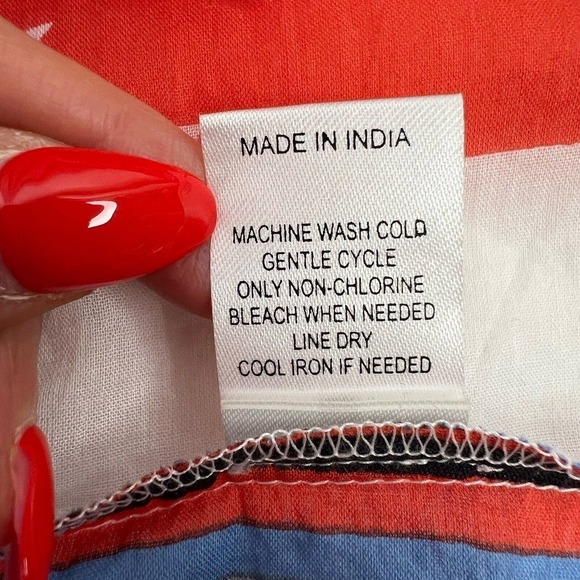 Crazy Train Size M Kimono Duster Aztec Tribal Southwest Print Sleeveless Long - Picture 13 of 14